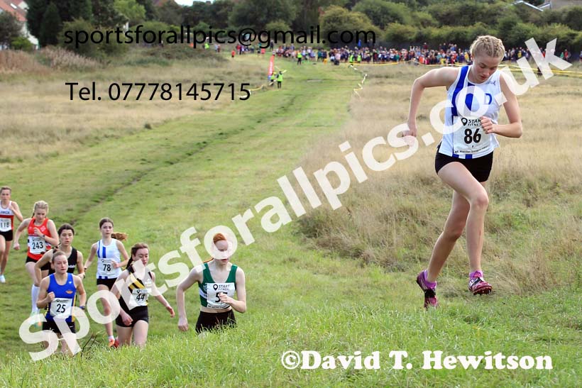 Girls under-15s, 2022 Start Fitness NEHL, Wrekenton. Photo: David T. Hewitson/Sports for All Pics